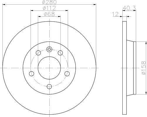 NF PARTS Jarrulevy NF1699072